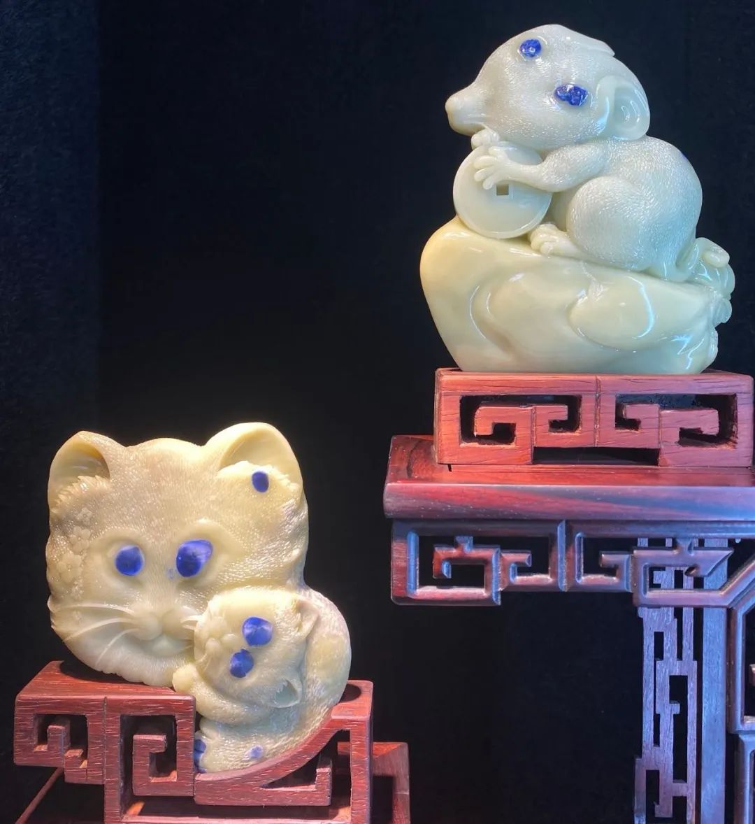 青田石各种品种种类图片 大师的作品确实不一样