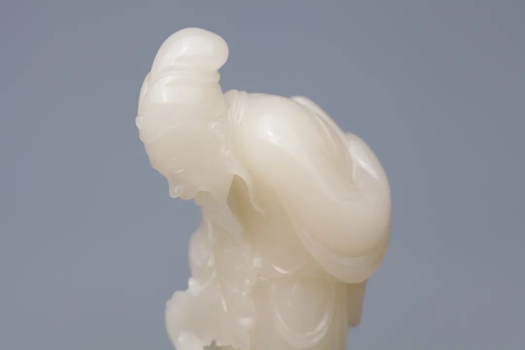 寿山石石雕大师郑国锋作品|羲之爱鹅寿山石将军洞芙蓉 寿山石石雕大师郑国锋作品|羲之爱鹅寿山石将军洞芙蓉