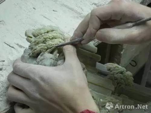 青田石雕的制作工具与工艺流程艺术