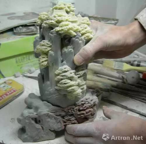 青田石雕的制作工具与工艺流程艺术9