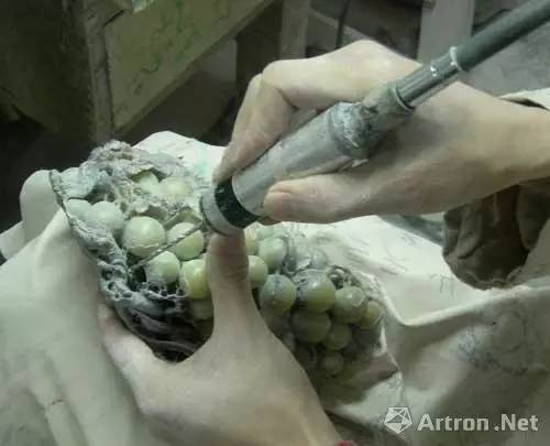青田石雕的制作工具与工艺流程艺术7