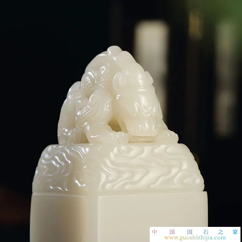 白色寿山石印章价格