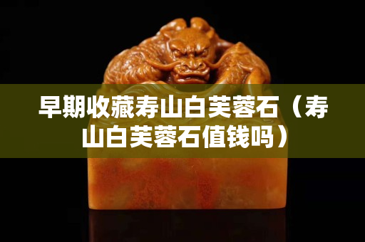 早期收藏寿山白芙蓉石（寿山白芙蓉石值钱吗）