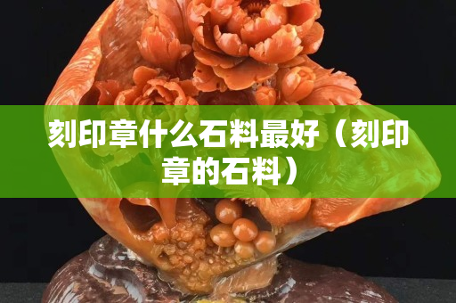 刻印章什么石料最好（刻印章的石料）