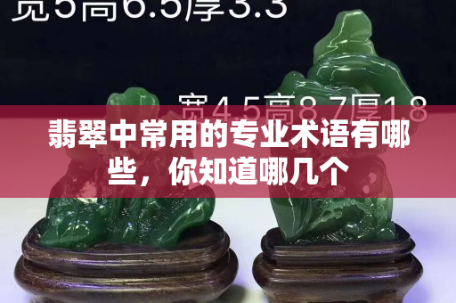 翡翠中常用的专业术语有哪些，你知道哪几个