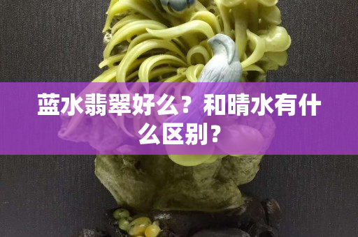 蓝水翡翠好么？和晴水有什么区别？