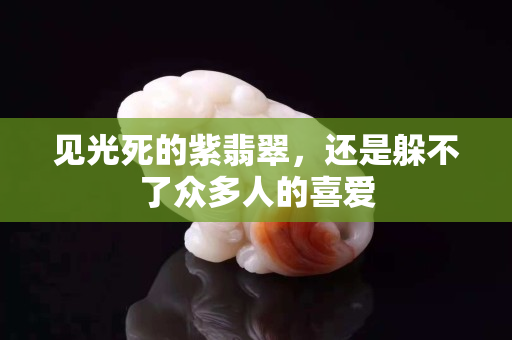 见光死的紫翡翠，还是躲不了众多人的喜爱