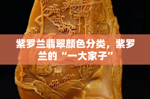 紫罗兰翡翠颜色分类，紫罗兰的“一大家子”
