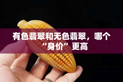 有色翡翠和无色翡翠，哪个“身价”更高