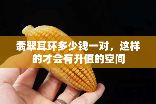 翡翠耳环多少钱一对，这样的才会有升值的空间