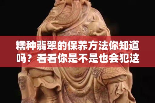 糯种翡翠的保养方法你知道吗？看看你是不是也会犯这样的错误。