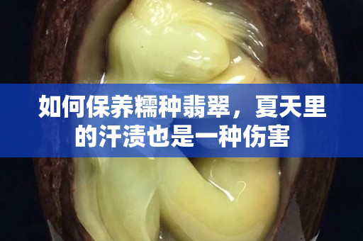 如何保养糯种翡翠，夏天里的汗渍也是一种伤害