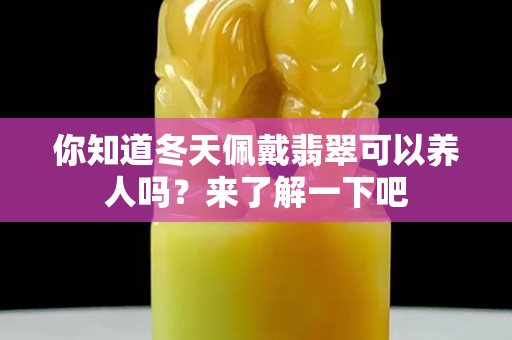 你知道冬天佩戴翡翠可以养人吗？来了解一下吧