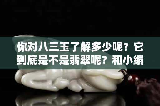 你对八三玉了解多少呢？它到底是不是翡翠呢？和小编一起来了解一下