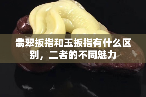 翡翠扳指和玉扳指有什么区别，二者的不同魅力