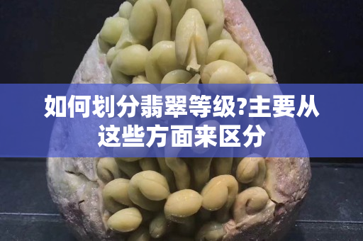 如何划分翡翠等级?主要从这些方面来区分