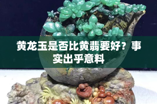 黄龙玉是否比黄翡要好？事实出乎意料