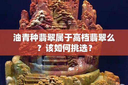 油青种翡翠属于高档翡翠么？该如何挑选？