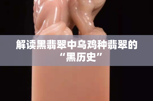 解读黑翡翠中乌鸡种翡翠的“黑历史”
