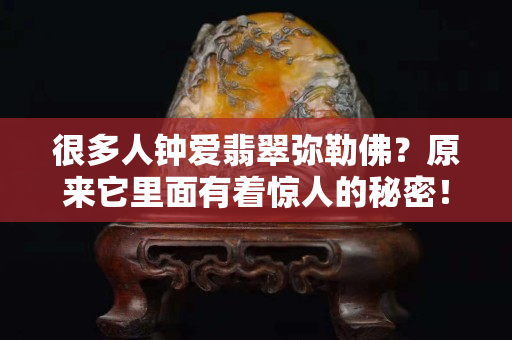很多人钟爱翡翠弥勒佛？原来它里面有着惊人的秘密！！！