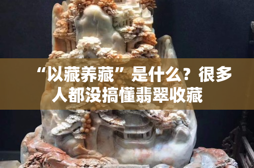 “以藏养藏”是什么？很多人都没搞懂翡翠收藏