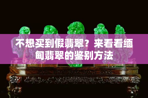 不想买到假翡翠？来看看缅甸翡翠的鉴别方法
