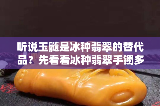 听说玉髓是冰种翡翠的替代品？先看看冰种翡翠手镯多少钱再下结论吧