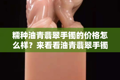 糯种油青翡翠手镯的价格怎么样？来看看油青翡翠手镯的价格及特点