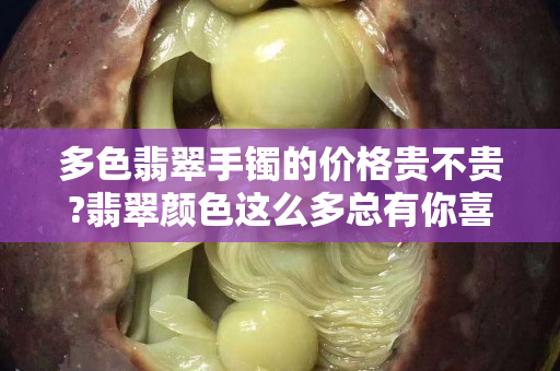 多色翡翠手镯的价格贵不贵?翡翠颜色这么多总有你喜欢的一种