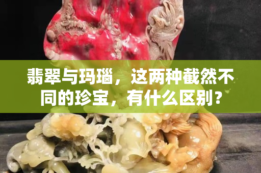 翡翠与玛瑙，这两种截然不同的珍宝，有什么区别？