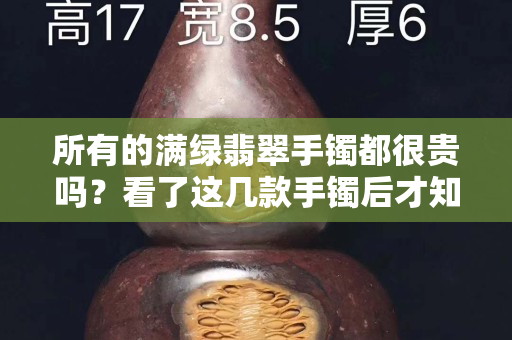 所有的满绿翡翠手镯都很贵吗？看了这几款手镯后才知道真相