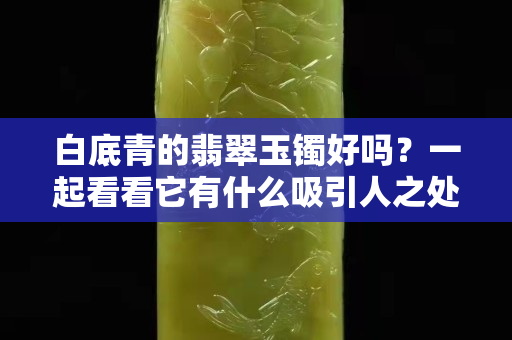 白底青的翡翠玉镯好吗？一起看看它有什么吸引人之处