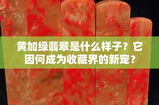 黄加绿翡翠是什么样子？它因何成为收藏界的新宠？