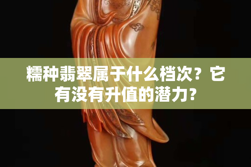 糯种翡翠属于什么档次？它有没有升值的潜力？
