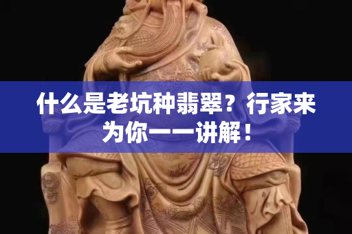 什么是老坑种翡翠？行家来为你一一讲解！