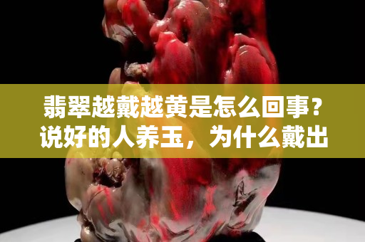 翡翠越戴越黄是怎么回事？说好的人养玉，为什么戴出变种！