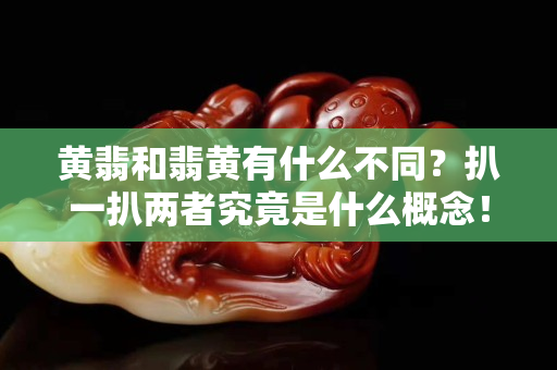 黄翡和翡黄有什么不同？扒一扒两者究竟是什么概念！