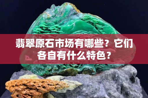 翡翠原石市场有哪些？它们各自有什么特色？