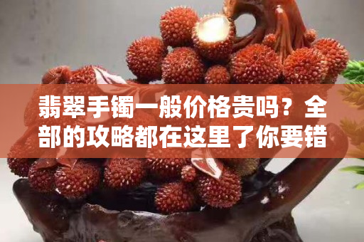 翡翠手镯一般价格贵吗？全部的攻略都在这里了你要错过吗？