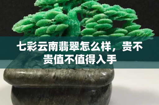 七彩云南翡翠怎么样，贵不贵值不值得入手