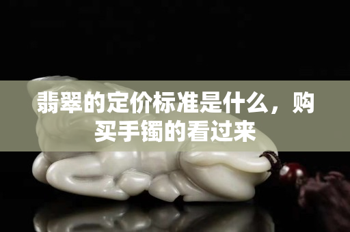 翡翠的定价标准是什么，购买手镯的看过来