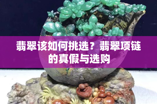 翡翠该如何挑选？翡翠项链的真假与选购