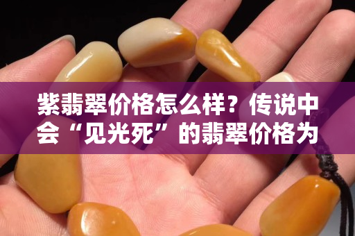 紫翡翠价格怎么样？传说中会“见光死”的翡翠价格为何越来越高了？