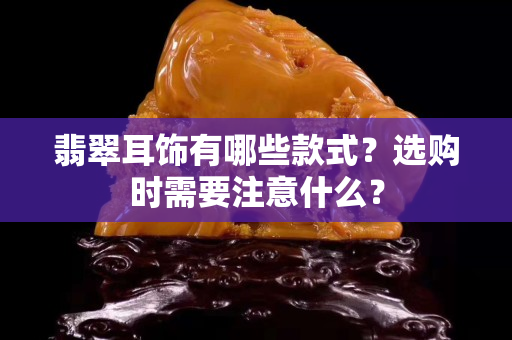 翡翠耳饰有哪些款式？选购时需要注意什么？