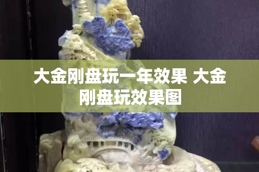 大金刚盘玩一年效果 大金刚盘玩效果图