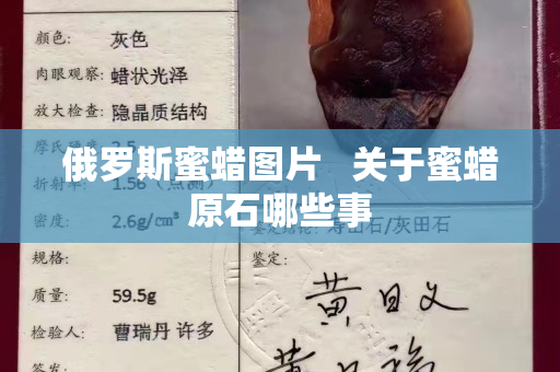 俄罗斯蜜蜡图片   关于蜜蜡原石哪些事