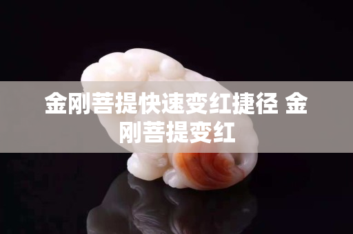 金刚菩提快速变红捷径 金刚菩提变红