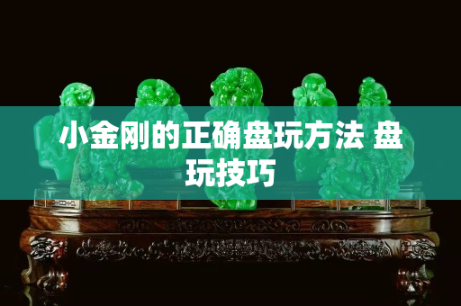 小金刚的正确盘玩方法 盘玩技巧