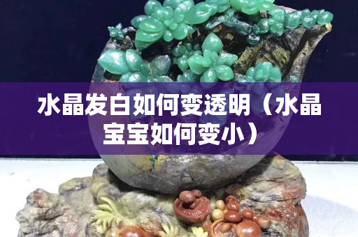 水晶发白如何变透明（水晶宝宝如何变小）