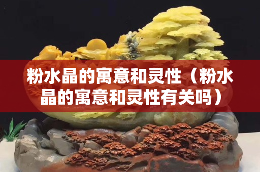 粉水晶的寓意和灵性（粉水晶的寓意和灵性有关吗）